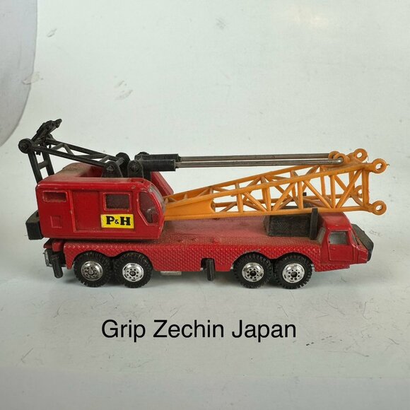 Vintage Diecast Construction Vehicle Lot - Wiking Grip Zechin Corgi - Picture 3 of 15